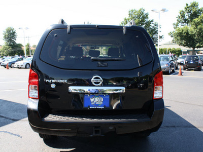 nissan pathfinder 2008 black suv s 6 cylinders 4 wheel drive automatic with overdrive 07701