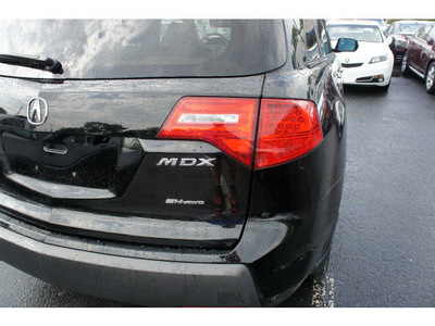 acura mdx 2008 black suv w tech dvd gasoline 6 cylinders all whee drive shiftable automatic 07712