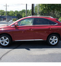 lexus rx 350 2010 red suv navigation gasoline 6 cylinders all whee drive automatic 07755