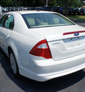 ford fusion 2012 white sedan se gasoline 4 cylinders front wheel drive automatic with overdrive 08753