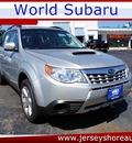 subaru forester 2011 silver 2 5x gasoline 4 cylinders all whee drive automatic 07701