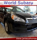 subaru outback 2011 black wagon gasoline 4 cylinders all whee drive 6 speed manual 07701