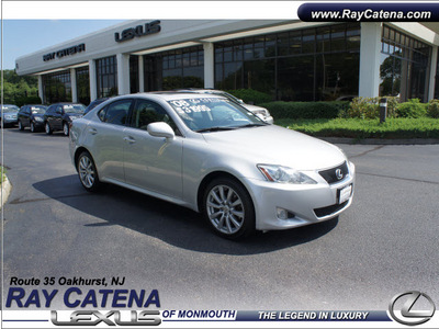 lexus is 250 2008 gray sedan navigation gasoline 6 cylinders all whee drive automatic 07755