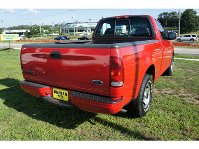 ford f 150 2000 bright red pickup truck xl gasoline v6 rear wheel drive 5 speed manual 07724