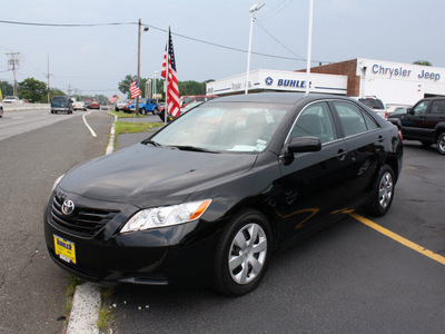 toyota camry 2009 black sedan le gasoline 4 cylinders front wheel drive automatic 07730