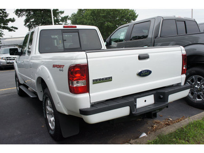 ford ranger 2011 white sport gasoline 6 cylinders 4 wheel drive automatic with overdrive 08753