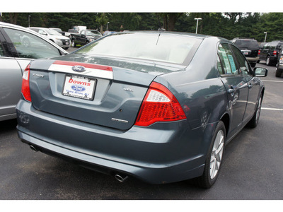 ford fusion 2012 blue sedan sel flex fuel 6 cylinders front wheel drive automatic 08753