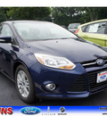 ford focus 2012 dk  blue sedan gasoline 4 cylinders front wheel drive automatic 08753