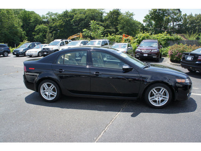 acura tl 2008 black sedan tl gasoline 6 cylinders front wheel drive shiftable automatic 07712