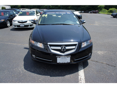 acura tl 2008 black sedan tl gasoline 6 cylinders front wheel drive shiftable automatic 07712