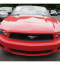 ford mustang 2010 red v6 gasoline 6 cylinders rear wheel drive automatic 07060