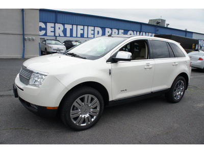 lincoln mkx 2008 off white suv gasoline 6 cylinders all whee drive automatic 07060