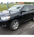toyota highlander 2009 black suv sport gasoline 6 cylinders all whee drive automatic 07060