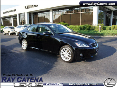lexus is 350 2011 black sedan navigation and all wheel drive gasoline 6 cylinders all whee drive automatic 07755