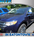 ford edge 2011 dk  blue sel gasoline 6 cylinders front wheel drive automatic 07724