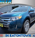 ford edge 2011 blue sel gasoline 6 cylinders front wheel drive automatic 07724