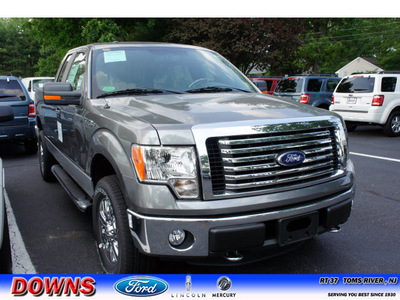 ford f 150 2011 gray xlt flex fuel 8 cylinders 4 wheel drive automatic with overdrive 08753
