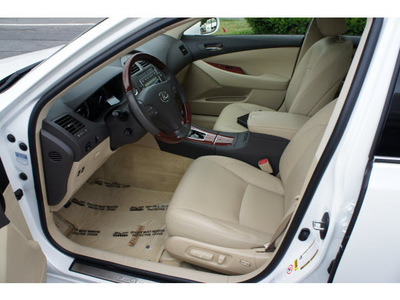 lexus es 350 2008 white sedan premium plus package gasoline 6 cylinders front wheel drive automatic 07755