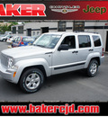 jeep liberty 2011 silver suv sport gasoline 6 cylinders 4 wheel drive automatic 08844