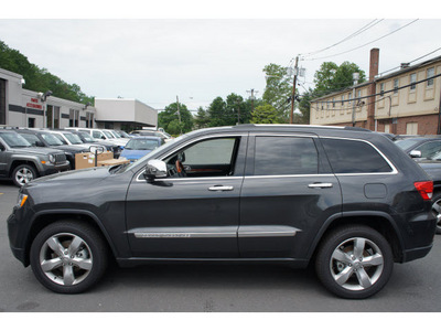 jeep grand cherokee 2011 dk  gray suv overland gasoline 6 cylinders 4 wheel drive automatic 08844