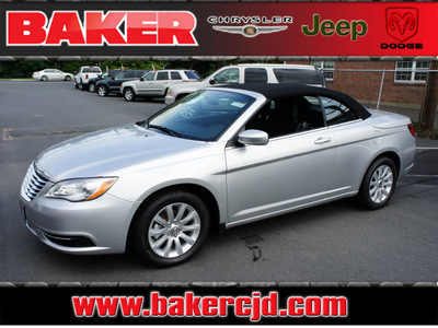 chrysler 200 2011 silver touring flex fuel 6 cylinders front wheel drive automatic 08844