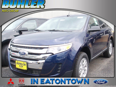ford edge 2011 dk  blue se gasoline 6 cylinders front wheel drive automatic with overdrive 07724