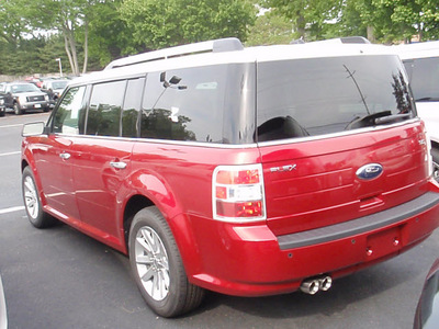 ford flex 2011 red sel gasoline 6 cylinders front wheel drive automatic with overdrive 08753