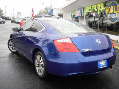 honda accord 2008 belize blue coupe ex l gasoline 4 cylinders front wheel drive automatic 07701