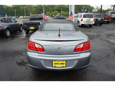 chrysler sebring 2010 gray touring flex fuel 6 cylinders front wheel drive automatic 07060