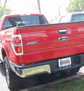 ford f 150 2011 red xlt flex fuel 8 cylinders 4 wheel drive automatic with overdrive 08753