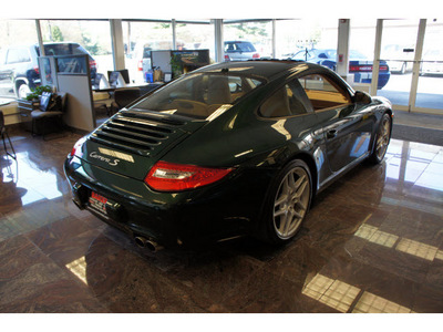 porsche 911 2009 green coupe carrera s gasoline 6 cylinders shiftable automatic 08844