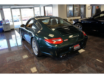 porsche 911 2009 green coupe carrera s gasoline 6 cylinders shiftable automatic 08844