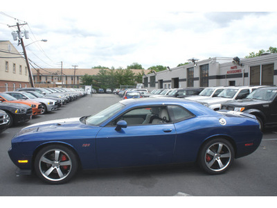 dodge challenger 2011 blue coupe srt8 392 gasoline 8 cylinders rear wheel drive 6 speed manual 08844