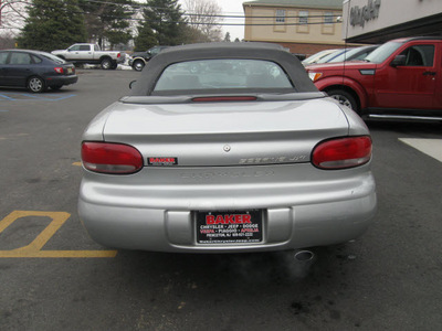 chrysler sebring 2000 silver jxi limited gasoline v6 front wheel drive automatic with overdrive 08844