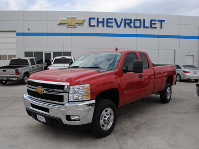 chevrolet silverado 2500hd 2011 victry red lt gasoline 8 cylinders 4 wheel drive automatic 76087