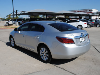 buick lacrosse 2010 silver sedan gasoline 6 cylinders front wheel drive automatic 76087