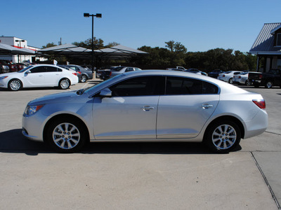 buick lacrosse 2010 silver sedan gasoline 6 cylinders front wheel drive automatic 76087