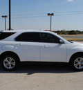 chevrolet equinox 2010 white suv ls gasoline 4 cylinders front wheel drive automatic 76087