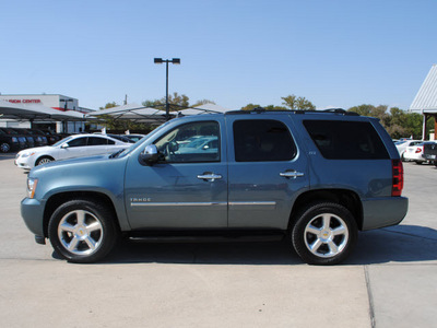 chevrolet tahoe 2010 blue suv ltz flex fuel 8 cylinders 2 wheel drive automatic 76087