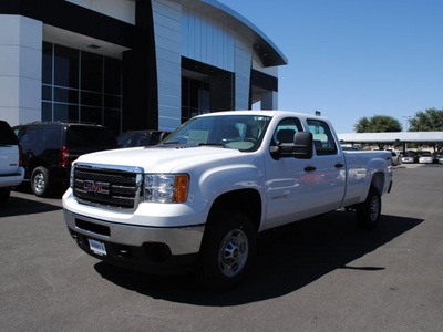 gmc sierra 2500hd 2011 summ white work truck diesel 8 cylinders 4 wheel drive allison 76087