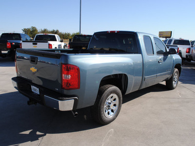 chevrolet silverado 1500 2011 blue grani pickup truck ls flex fuel 8 cylinders 2 wheel drive automatic 76087
