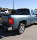 chevrolet silverado 1500 2011 blue grani pickup truck ls flex fuel 8 cylinders 2 wheel drive automatic 76087