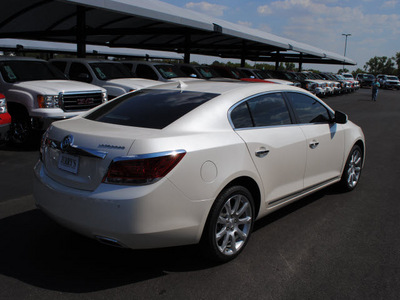 buick lacrosse 2012 white diam sedan touring 6 cylinders front wheel drive automatic 76087