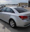 chevrolet cruze 2012 silver ice sedan lt gasoline 4 cylinders front wheel drive automatic 76087