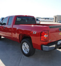 chevrolet silverado 1500 2011 victry red lt flex fuel 8 cylinders 4 wheel drive automatic 76087