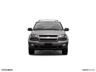 chevrolet trailblazer 2008 dk  blue suv lt 4wd leather sunroof gasoline 6 cylinders 4 wheel drive 4 speed with overdrive 55313
