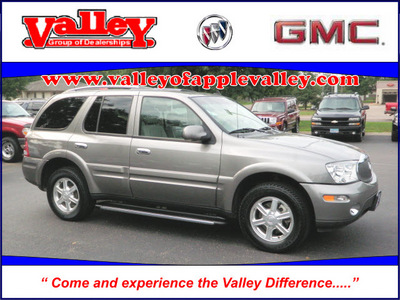 buick rainier 2006 gray suv cxl awd dvd 8 cylinders all whee drive automatic 55124
