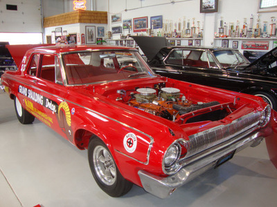 dodge 330 1964 red race car 8 cylinders automatic 60443