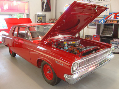 dodge coronet 1965 red factory race car 8 cylinders automatic 60443