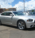 dodge charger 2011 silver sedan r t gasoline 8 cylinders rear wheel drive automatic 80301
